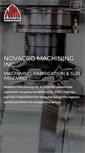 Mobile Screenshot of novacromachininginc.com